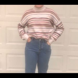 super cute and comfy mock neck sweater